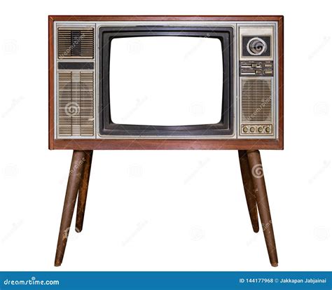 Vintage Television Stock Photo Image Of Show Media 144177968