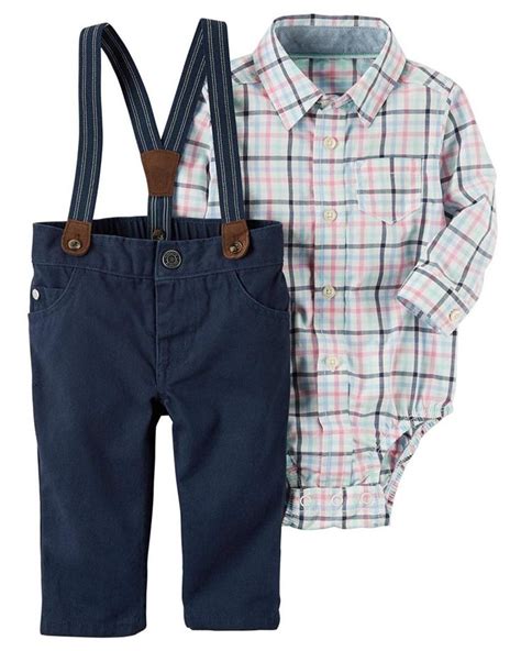 Carters Baby Boys 3 Piece Dress Me Up Set Boys Summer Outfits