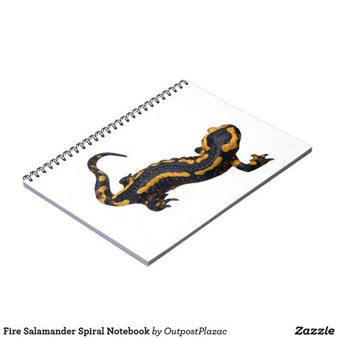 fire-salamander-spiral-notebook-zazzle-co-uk-salamander,-spiral-notebook,-spiral