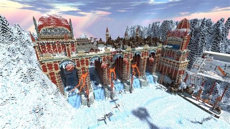 Days Of Creations The Bridge City Of Non Anor Star Wars Minecraft