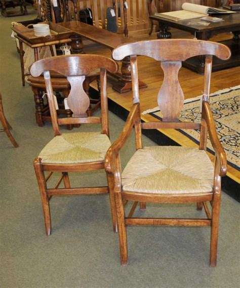 Recliner chair with footstool in armchairs. Set 6 French Farmhouse Lyon Dining Chairs