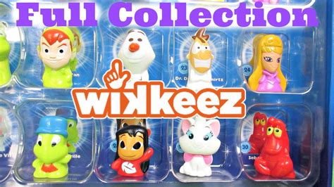 Disneys Wikkeez Collectors Box Full Collection Youtube