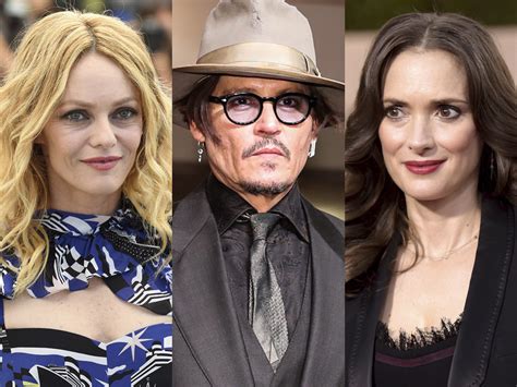 Johnny Depp Trial Winona Ryder Vanessa Paradis Say He Was ‘never