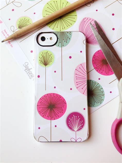 Follow ann le {anneorshine}'s tutorial. Easy Way to Personalize Your Iphone Cover - Happy Happy Nester