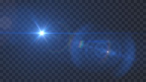 HD Blue Lens Flare Effect Transparent PNG Citypng