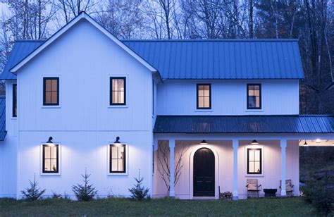 Modern New England Farmhouse Geobarns