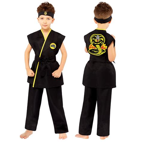 Mens Authentic Karate Kid Cobra Kai Costume Ubicaciondepersonascdmx