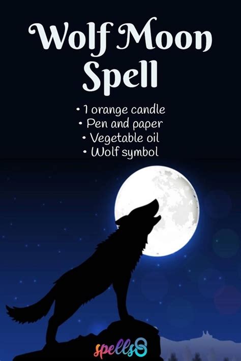 Wolf Moon Ritual And Spell January Recipe Wolf Moon Moon Meaning