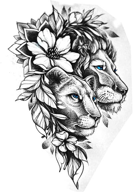 Lioness Tattoo Lion Head Tattoos