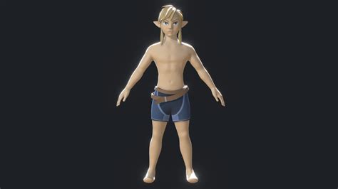 Link Breath Of The Wild 3d Model By Jay Golden Gubble 35b6ae2