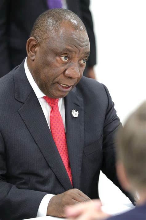 However, they weren't as harsh as some. Second Cabinet of Cyril Ramaphosa - Wikipedia
