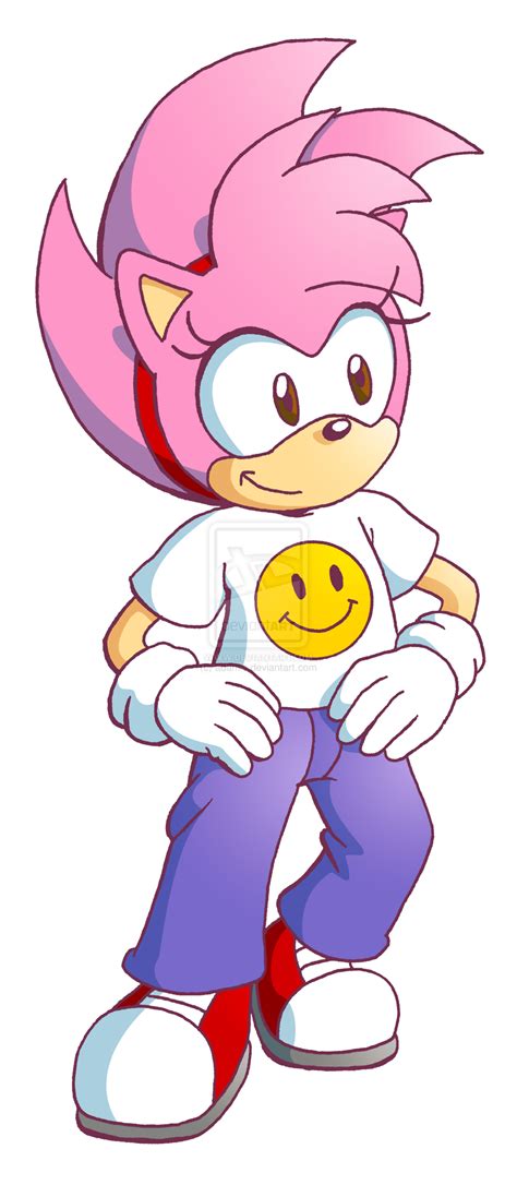 Sonic The Comic Classic Amy Rose By Thepandamis On Deviantart