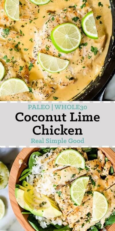 First time using lemon grass and loved it! Coconut Lime Chicken (Paleo, Whole30 + Keto) | Recipe ...