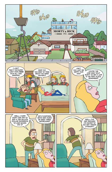 Rick And Morty Issue 1 Rick And Morty Comic Morty Comics Online