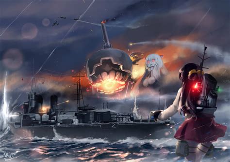 Anime Kantai Collection HD Wallpaper