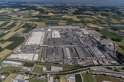 Aerial View Of Bmw Group Plant Dingolfing 042017