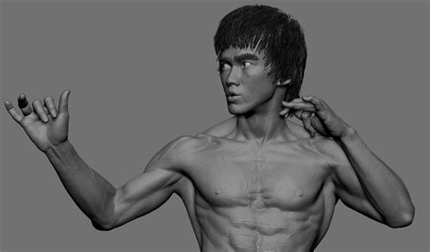 Bruce Lee Zbrushcentral