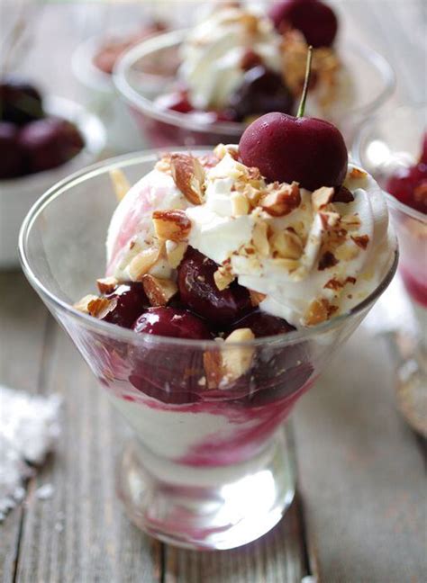 Recipe For Fresh Cherry Sundaes The Boston Globe