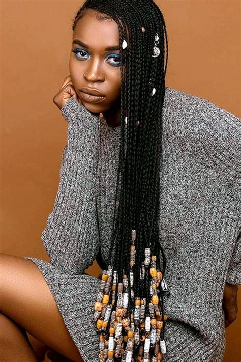 13 Hairstyles With Beads That Are Absolutely Breathtaking Lemonade