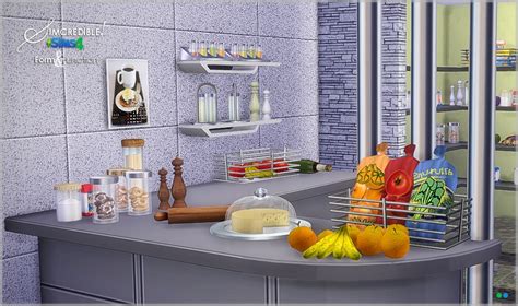 Sims 4 Ccs The Best Kitchen Decor By Simcredible Designs