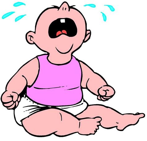 Baby Crying Cartoon Photos