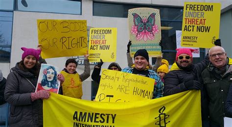 Amnesty Marched Country Wide In Support Of Women S Rights Amnesty