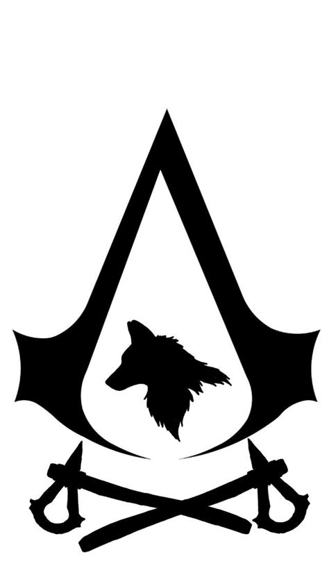 How To Draw Assassins Creed 3 Logo Asiagallemore