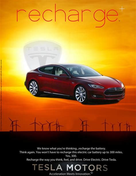 Tesla Print Ad For More Check Out Tesla Tesla