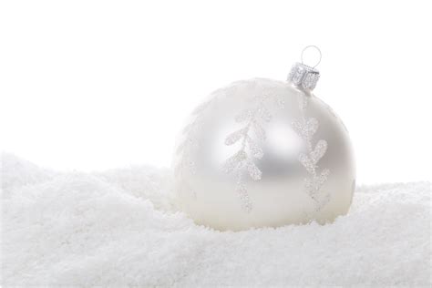 Christmas Ball In Snow Free Stock Photo Public Domain Pictures