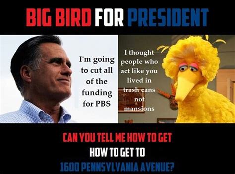 photo 222039 from big bird vs mitt romney best of the memes e news