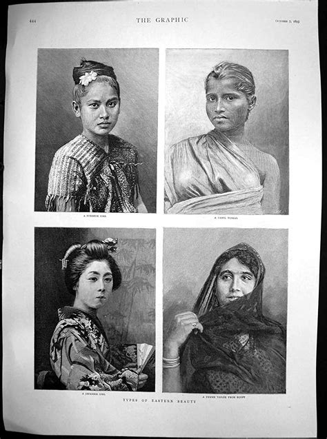 Amazon｜東の美のタミル人の女性のビルマの日本の女の子1893｜アートワーク・ポスター オンライン通販