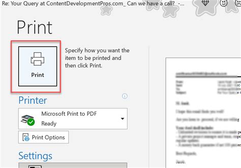 How To Print Email From Outlook App