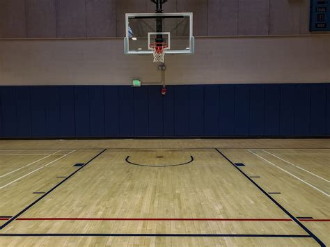 Empty Basketball Court Free Stock Photo Public Domain Pictures