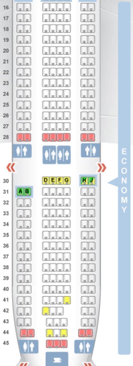 Klm Boeing 777 200 Seat Map United 777 200 Seat Map Drone Fest Images