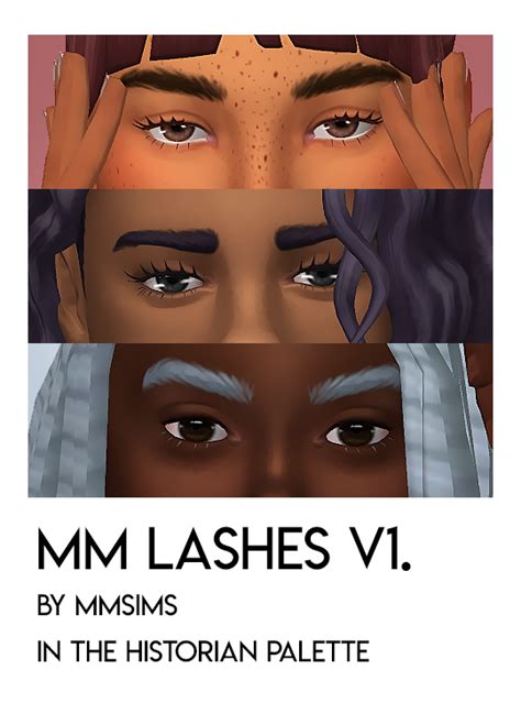 Low Effort Sims Blog Eyelash Maxis Match V1 By Mmsims Info 15×28