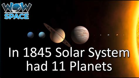 In 1845 Solar System Had 11 Planets Amazing Facts 2021 Wow Space