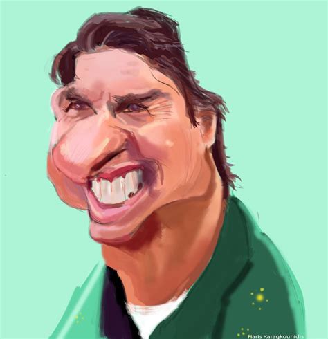 Haris Karagkounidis Tom Cruise Caricature