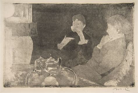 Mary Cassatt Lydia And Her Mother At Tea The Metropolitan Museum Of Art