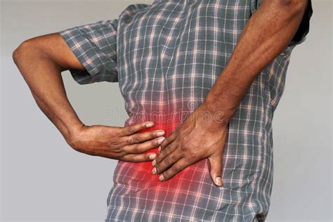 Men With Low Back Pain Kidneys Pain Urolithiasis Disease Pain In
