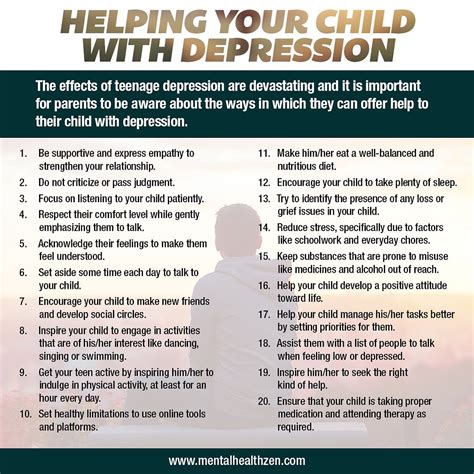 How To Help Your Child With Depression By Mentalhealth Zen Medium