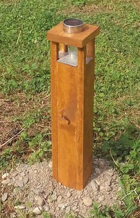 Capital outdoor accents manufactured by ridge craft a family business located in lancaster county, pa. How to make a bollard garden light from pallet wood and a ...