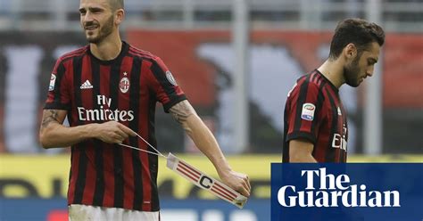 Leonardo Bonuccis Milan Move Goes From Bad To Worse After Red Card