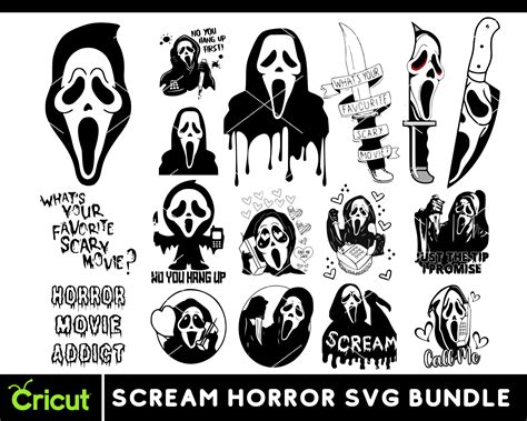 Scream Svg Ghost Face Svg Scream You Hang Up Svg Scream Etsy New Zealand