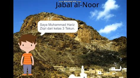 Hariz Bercerita Tentang Jabal Al Noor And Gua Hira Scratch Youtube