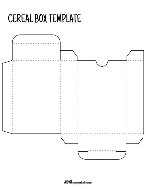 Grocery Store Printables Box Templates Printable Free Box Template