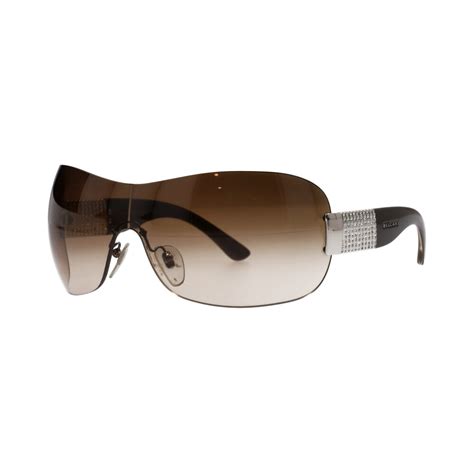 Bvlgari Crystal Sunglasses 6030 B Brown Luxity