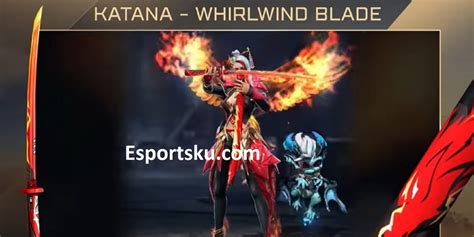 Cara Mendapatkan Skin Katana Whirlwind Free Fire Ff Esportsku