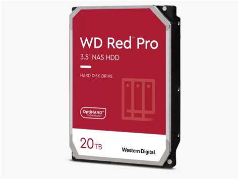 Western Digital Reveals Large 20tb Wd Red Pro Nas Hard Drive With 64gb