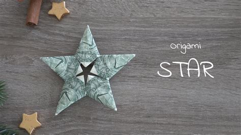 Dollar Bill Origami Star Money Tutorial How To Fold A Star How To