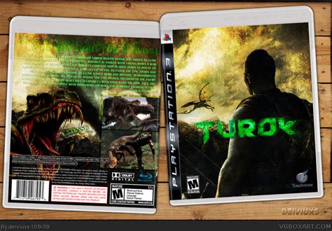 Turok Playstation Box Art Cover By Deiviuxs